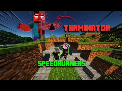 2 Speedrunner VS Dream's Terminator | ManHunt